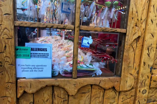 Sweet treats are also available to buy