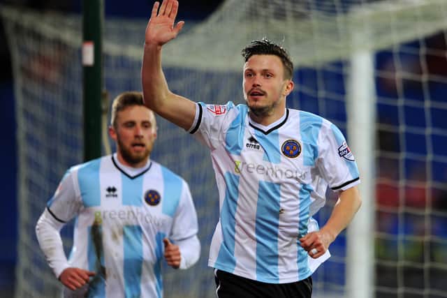 Former Shrewsbury Town striker Andy Mangan