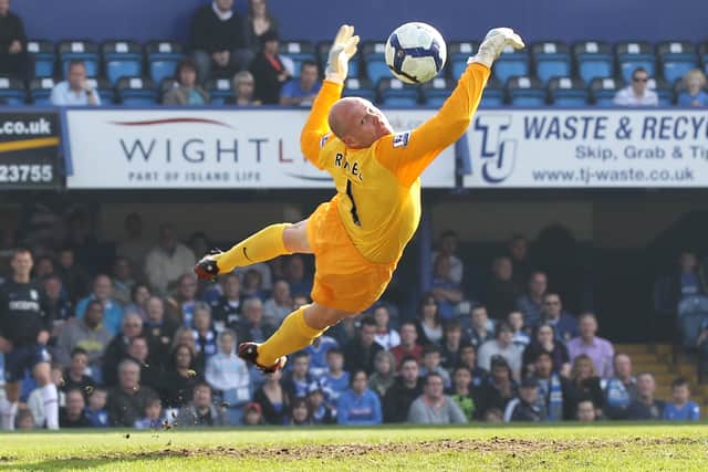 Bradley Friedel in action for Aston Villa