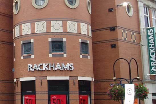 Rackhams was a department store that opened in Birmingham in 1881. It became part of Harrods group in 1955, which later got bought out by House of Fraser in 1959. The city store on Corporation Street was also known for its eye-catching window displays