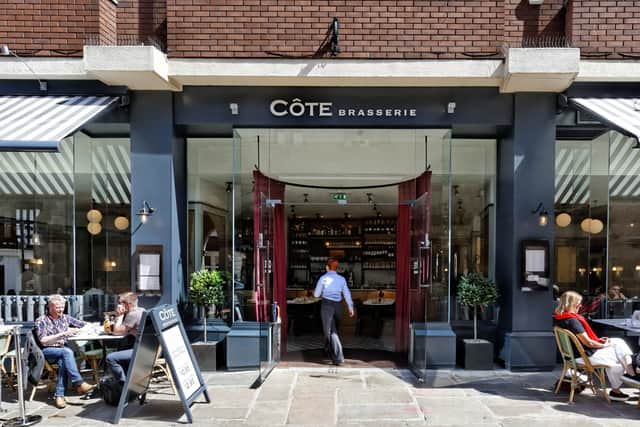 Cote Brasserie opened in Shrewsbury recently
