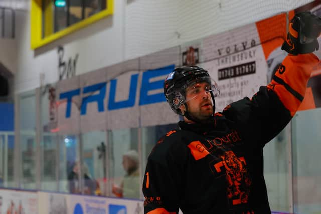 Eric Henderson, scorer of Tigers' fourth goal. Picture: Edward Bowen