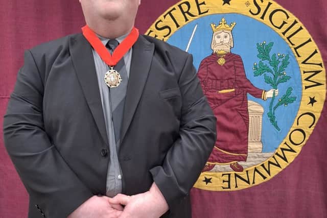 Jonathan Upton is the current deputy mayor of Oswestry. However, he is due to be formally elected as the mayor on March 11. Picture: Oswestry Town Council