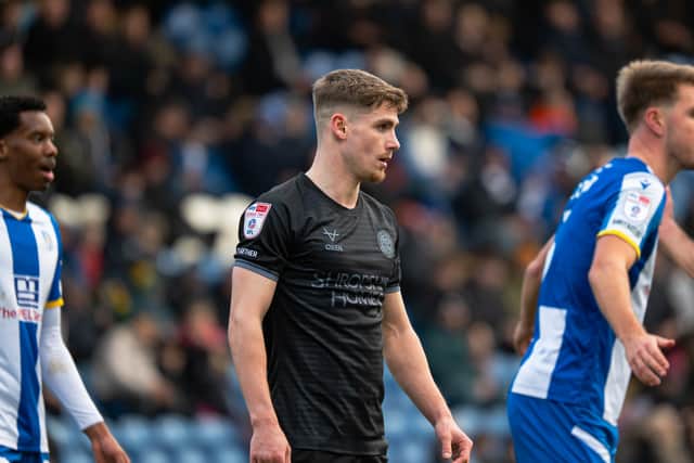 Shrewsbury Town striker George Lloyd. Picture: Ollie Jones
