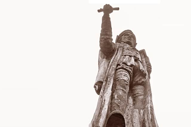 The 110ft monument at Hawkstone stands at exactly double the height of the 55ft cube of Soulton Hall, creating a deliberate geometric resonance that has seen Sir Rowland Hill gesturing toward the house with the Magna Carta for centuries.