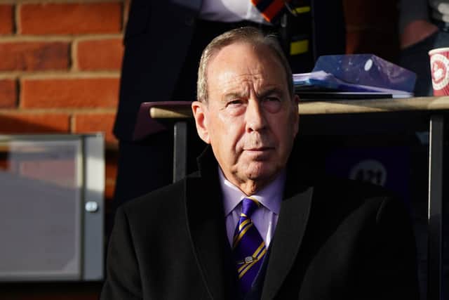 Shrewsbury Town chairman Roland Wycherley