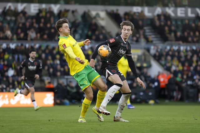 Harry Whitwell started in midfield and grew into the tie. (Photo by Adam Fradgley/West Bromwich Albion FC via Getty Images)