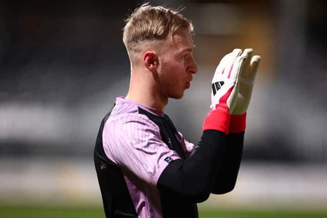 Shrewsbury Town goalkeeper Matt Cox. Picture: Salop Photo