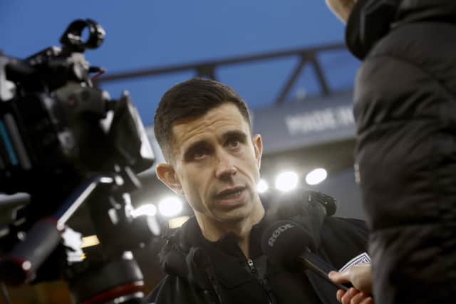 Eric Ramsay claimed he was satisfied with some of the objectives at Carrow Road, including protecting players and trying to progress fitness levels. (Photo by Adam Fradgley/West Bromwich Albion FC via Getty Images)