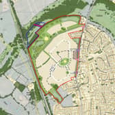 The proposed site of the development.