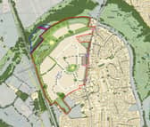 The proposed site of the development.