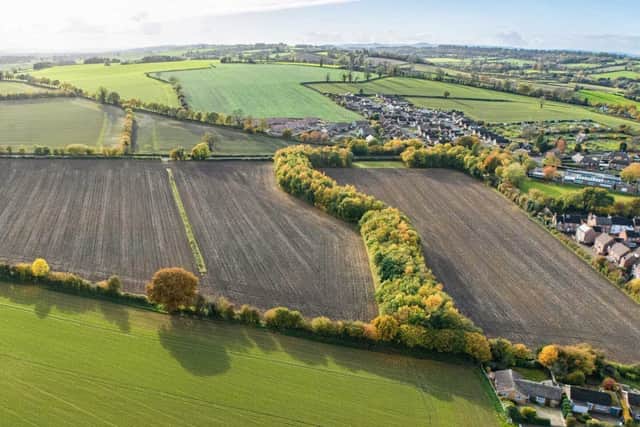 Boningale Developments has submitted an outline planning application for up to 300 homes on land east of Bridgnorth Road in Much Wenlock. Picture: Boningale Developments/Marrons