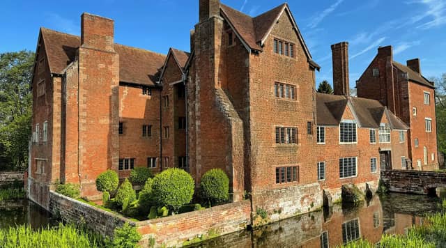Moated Elizabethan manor house Harvington Hall