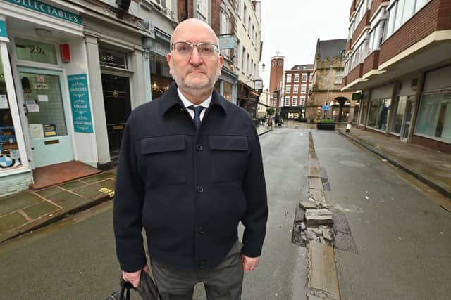 Colin Thaw was concerned the rise would not improve the quality of services offered by the local authority. Photo: Steve Leath