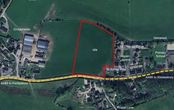 Outline plans for 33 new homes in village near Shrewsbury