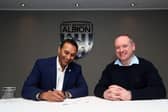 Shilen Patel and Mark Miles (Photo by Adam Fradgley/West Bromwich Albion FC via Getty Images).