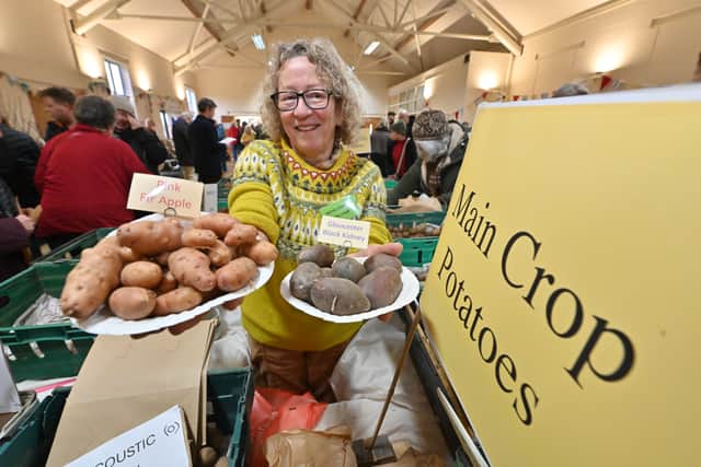 Rachel Strivens, chair of the organisers Shropshire Organic Gardeners.
