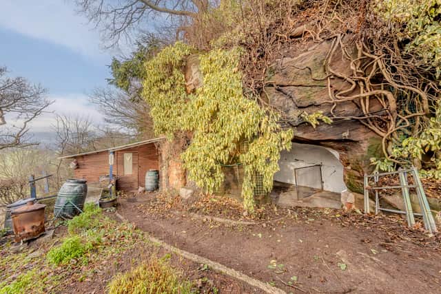 A stunning 16th-century West Midlands cottage built into a carved-out cave has gone on sale