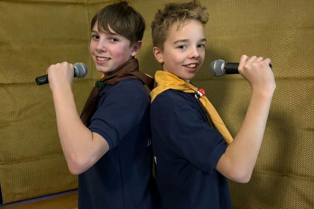 Ellis Alton (left) and Arlo Green (right).