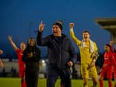Kevin Wilkin celebrated a 2-1 victory over King's Lynn Town on Saturday. Pic: Kieran Stoddart