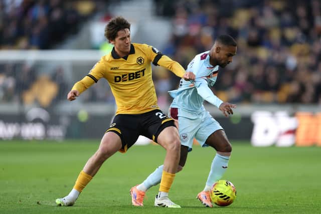 Fer Lopez in action for Wolves against Brentford (Photo by Naomi Baker/Getty Images)