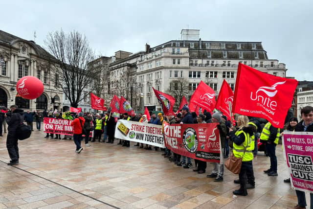 The strike action is still up in the air
