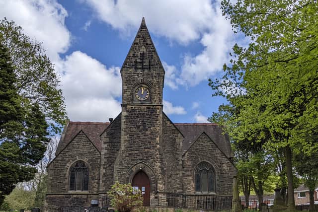 The church as it is today in Wombridge