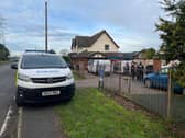 Police at Hatton Boarding Kennels near Shifnal in January 2026
