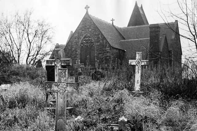 Wombridge Parish Church pictured on January 5, 1966