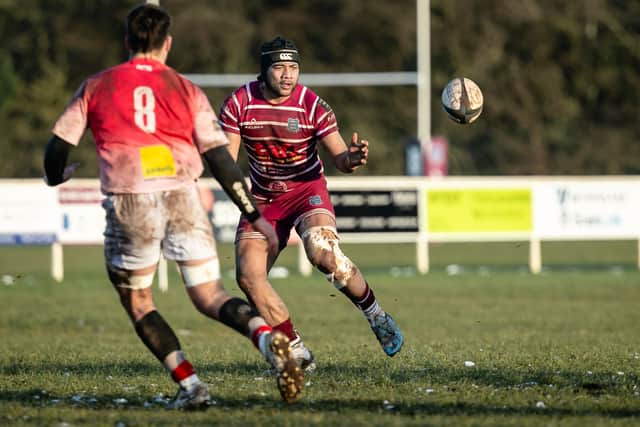 Newport 2nds Vs Whitchurch 1st. Picture: Michael Wincott Photography