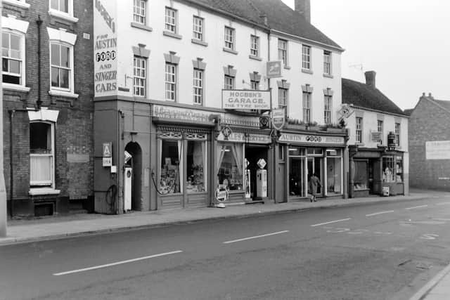 Hogben's Garage, Newport. An undated picture from the collection of the late Malcolm Miles.