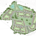 A site plan of Bellway’s proposed development of 166 homes on land to the south of The Dale and north of the A518 in Newport, Shropshire