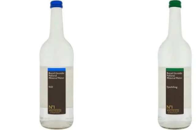 Bottled water has been recalled by Waitrose