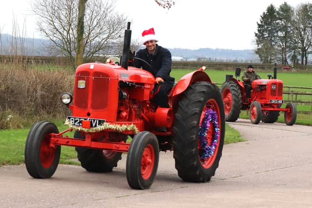 Paul Hill from Telford on his Nuffield Universal 4.