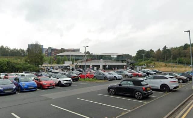 Car park at Telford Central Railway Station. Picture: Telford & Wrekin Council