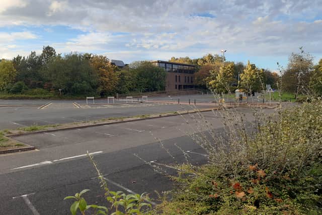 The Blue Willow Car Park near Malinsgate Police Station in Telford. Picture: LDRS