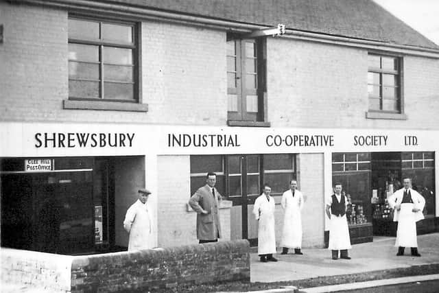 Shrewsbury Industrial Co-operative Society Ltd, Clee Hill. Undated, likely taken in the 1930s. Picture shared by Mr Bill Warrington.