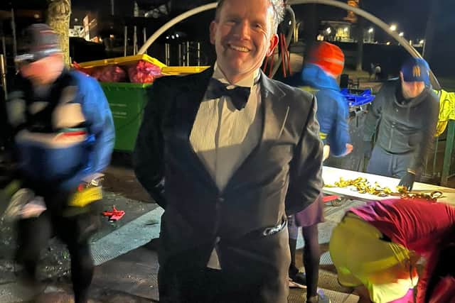 Dressed to impress for the event