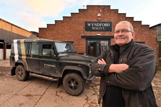 Wyndford Wagyu farm manager Rob Edwards. Photo: Steve Leath