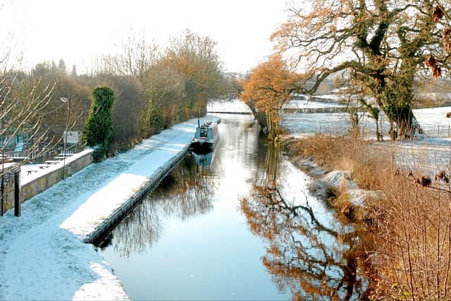 The Llangollen Canal near Chirk Bank. December 17, 2010.