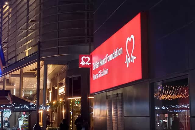 British Heart Foundation's shop at Southwater. Picture: LDRS