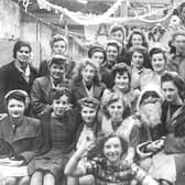 Having fun at Christmas in Coalbrookdale in 1947. The picture was supplied by Mrs Mary Jones, nee Welch who is in the third row first left. 