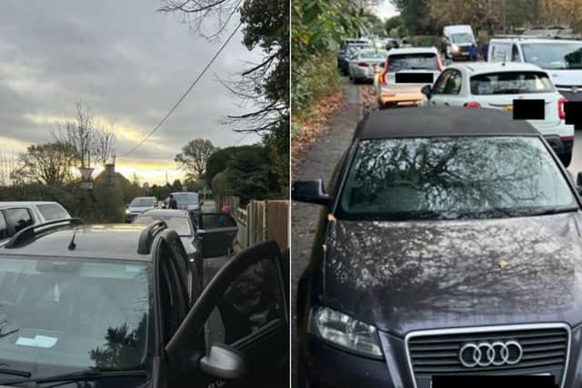 Several of the objectors have shared photographs with the local authority, which reportedly show heavy traffic along Butt Lane and its junction with the busy A458. Photo: Adam Shantry/Shropshire Council