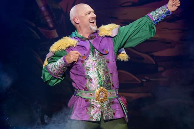 Comedian Matt Slack in the title role