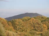 The mast on top of the Wrekin is visible for miles around