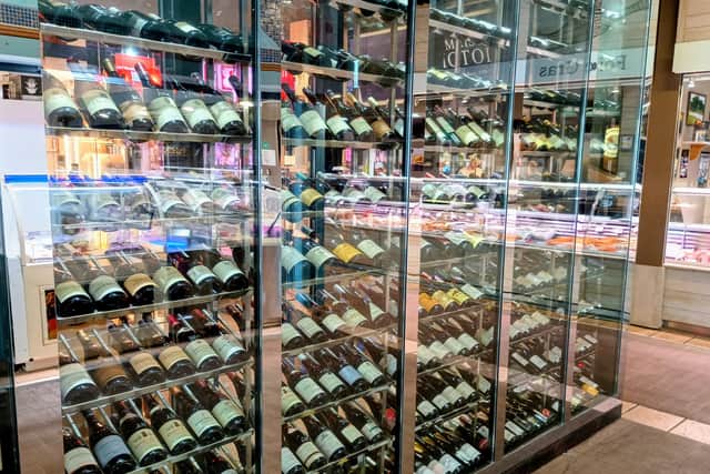 No shortage of wines at Les Halles Paul Bocuse