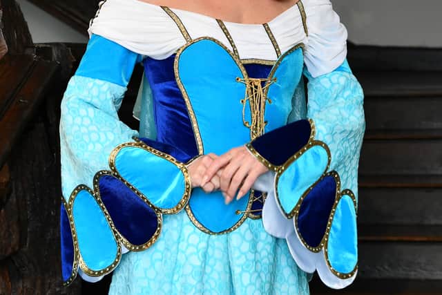 Faye Tozer as Maid Marion in Birmingham Hippodrome panto Robin Hood