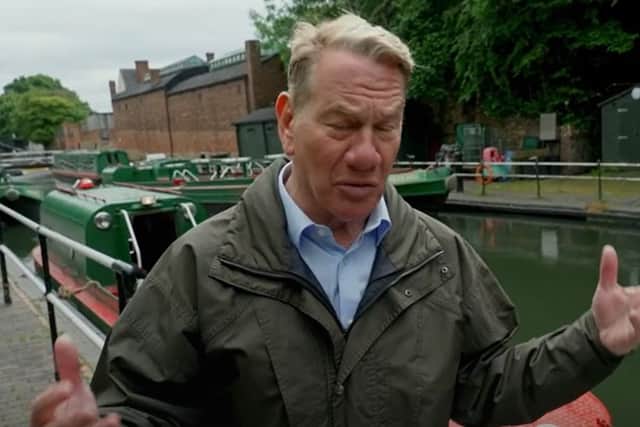 Michael Portillo visited Dudley Canal Trust