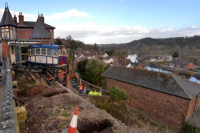 Bridgnorth Cliff Railway. Photo: Steve Leath