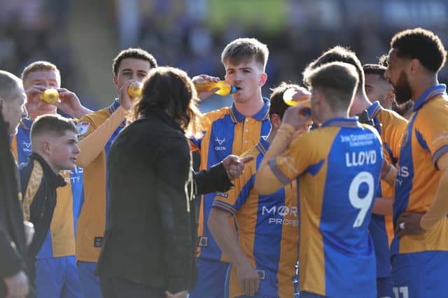 Gareth Ainsworth's time at Salop lasted just 22 games